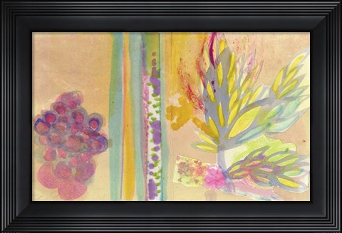 Framed Blooming Garden Print