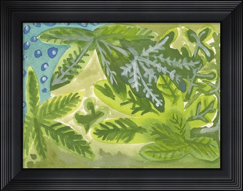 Framed Jungla Mexicana Print