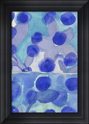 Framed Flor de Talavera Print