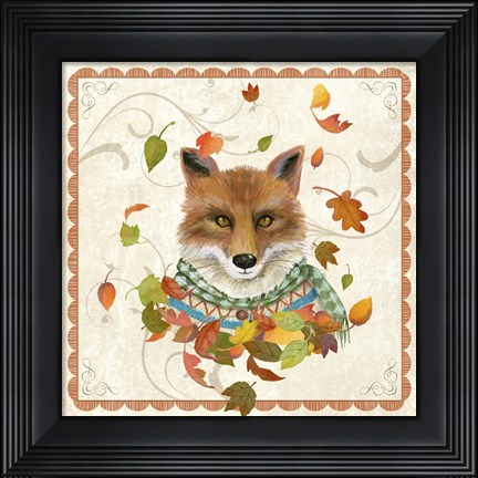 Framed Fall Fox Print