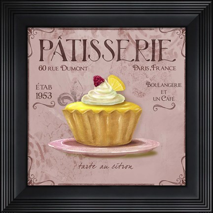 Framed Patisserie 4 Print