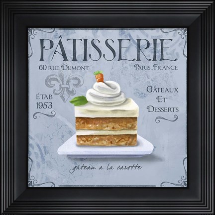Framed Patisserie 9 Print