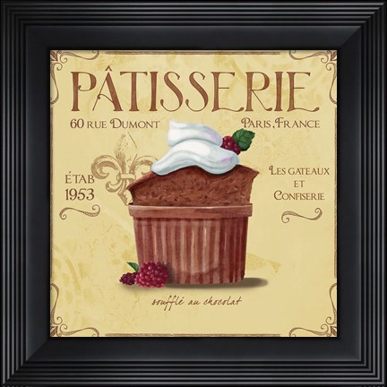 Framed Patisserie 12 Print
