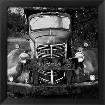 Framed Old Mack Print