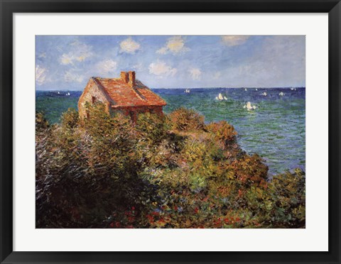 Framed Fisherman&#39;s Cottage Print