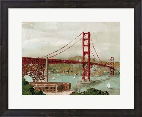 Framed Golden Gate Bridge Print