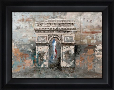 Framed Arc de Triomphe Print