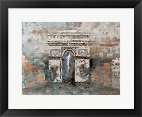 Framed Arc de Triomphe Print