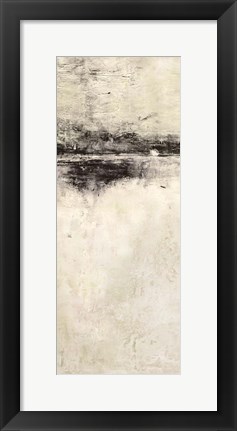 Framed Reflection in Ebony Panel I Print