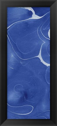 Framed Blue Marble Panel Trio II Print