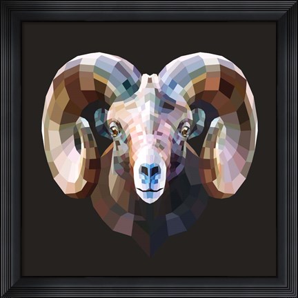 Framed Ram Print