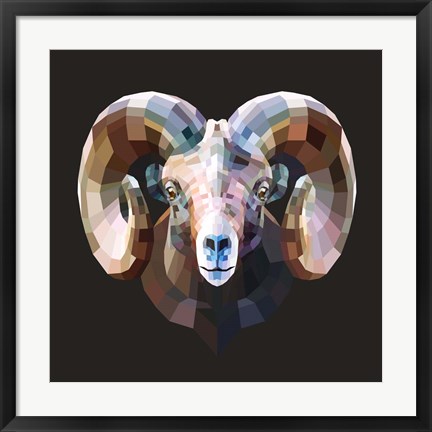 Framed Ram Print