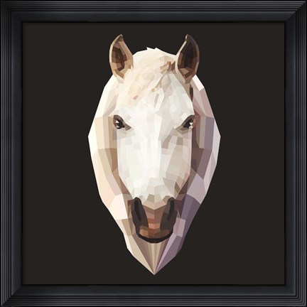 Framed Horse Print