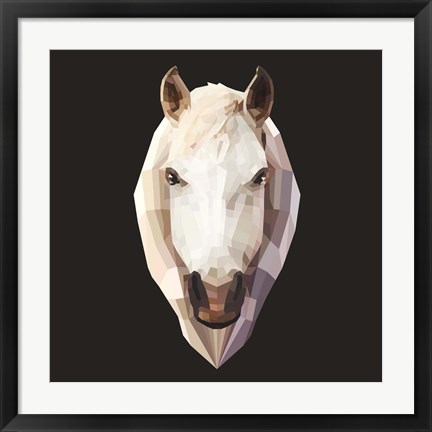 Framed Horse Print