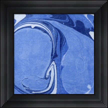 Framed Blue Marble Quad III Print