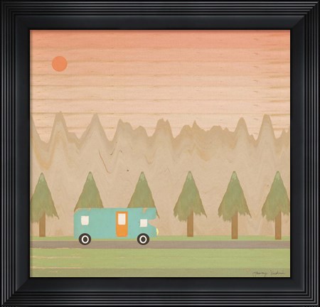 Framed Search for Adventure I Print