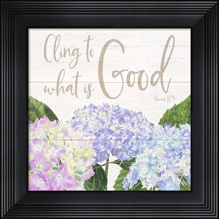 Framed Abundant Blooms II Print