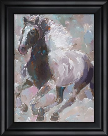 Framed Moonlight Runner Print