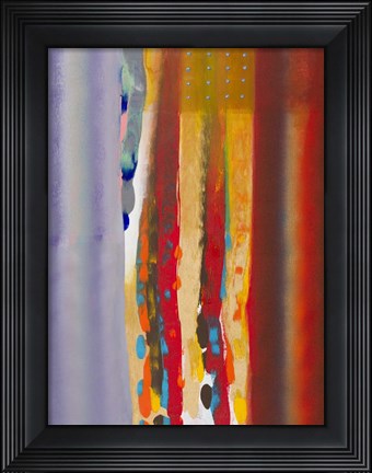 Framed Color Storm Silhouette Print