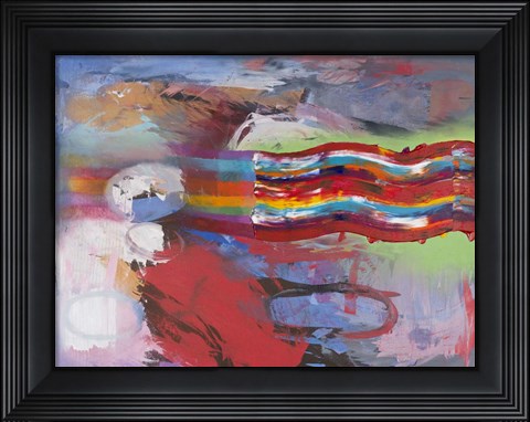 Framed Color Storm Sonata Print