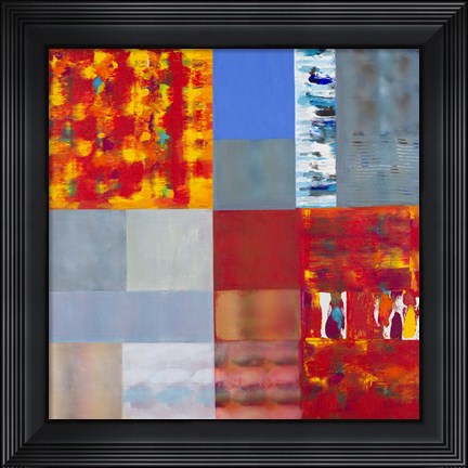 Framed Colors of the Storm Print