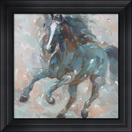 Framed Knight of the Night Print