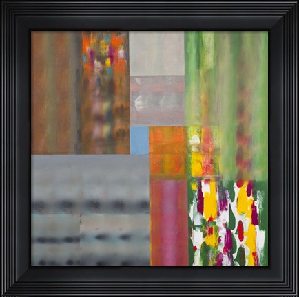 Framed Color Storm Forecast Print