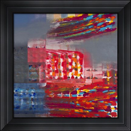Framed Color Storm Print