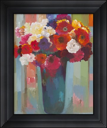 Framed Bright Bouquet Print