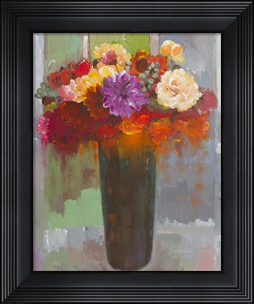 Framed Touch of Fuscia Print