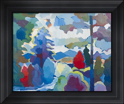 Framed Stream into Consciousness #2 Print