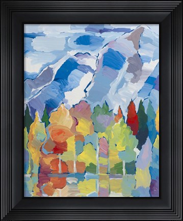 Framed Colorado Composition #2 Print