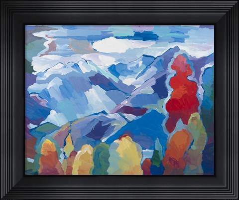 Framed Nature&#39;s Composition Print