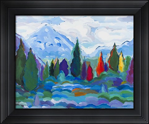 Framed Glacier Legacy #2 Print