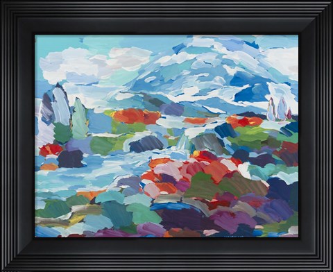 Framed Conceptual Color Print