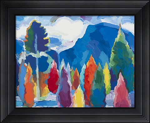 Framed Reach for the Sky #3 Print