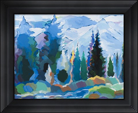 Framed Blue Daydream Print