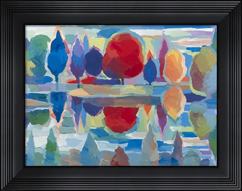 Framed Time for Reflection Print