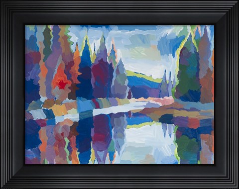 Framed Gateway to Paradise Print