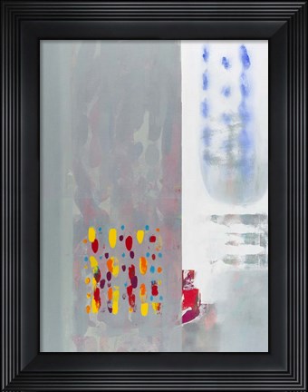 Framed Subtle Color Storm Print