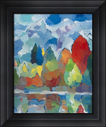 Framed Teton Tribute Print