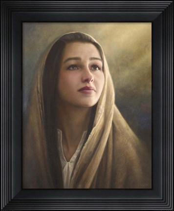 Framed Blessed Art Thou Print