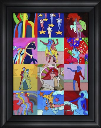 Framed Beatles Yellow Sub ladies Print
