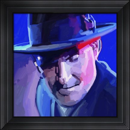 Framed James Taylor Pop Art Print