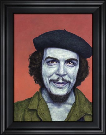 Framed Dead Red - Che Print
