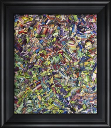 Framed Fragmented Spring Print