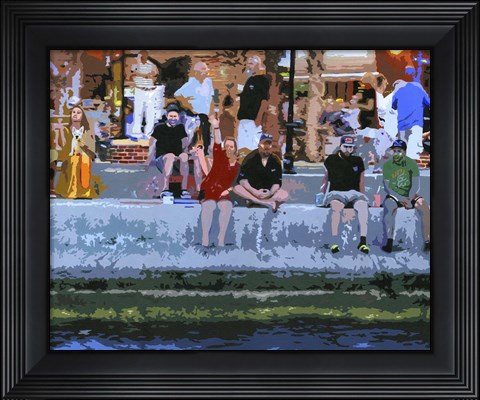 Framed As the World Turns Print