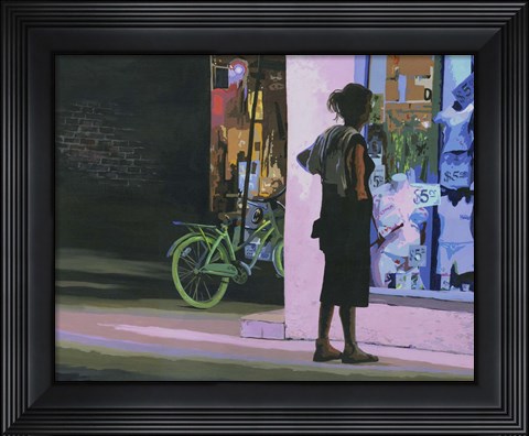 Framed Five Dollar Print