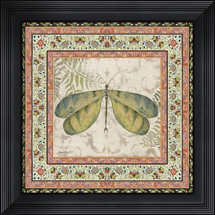 Framed Bohemian Dragonfly Print