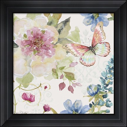 Framed Garden Bliss II Print